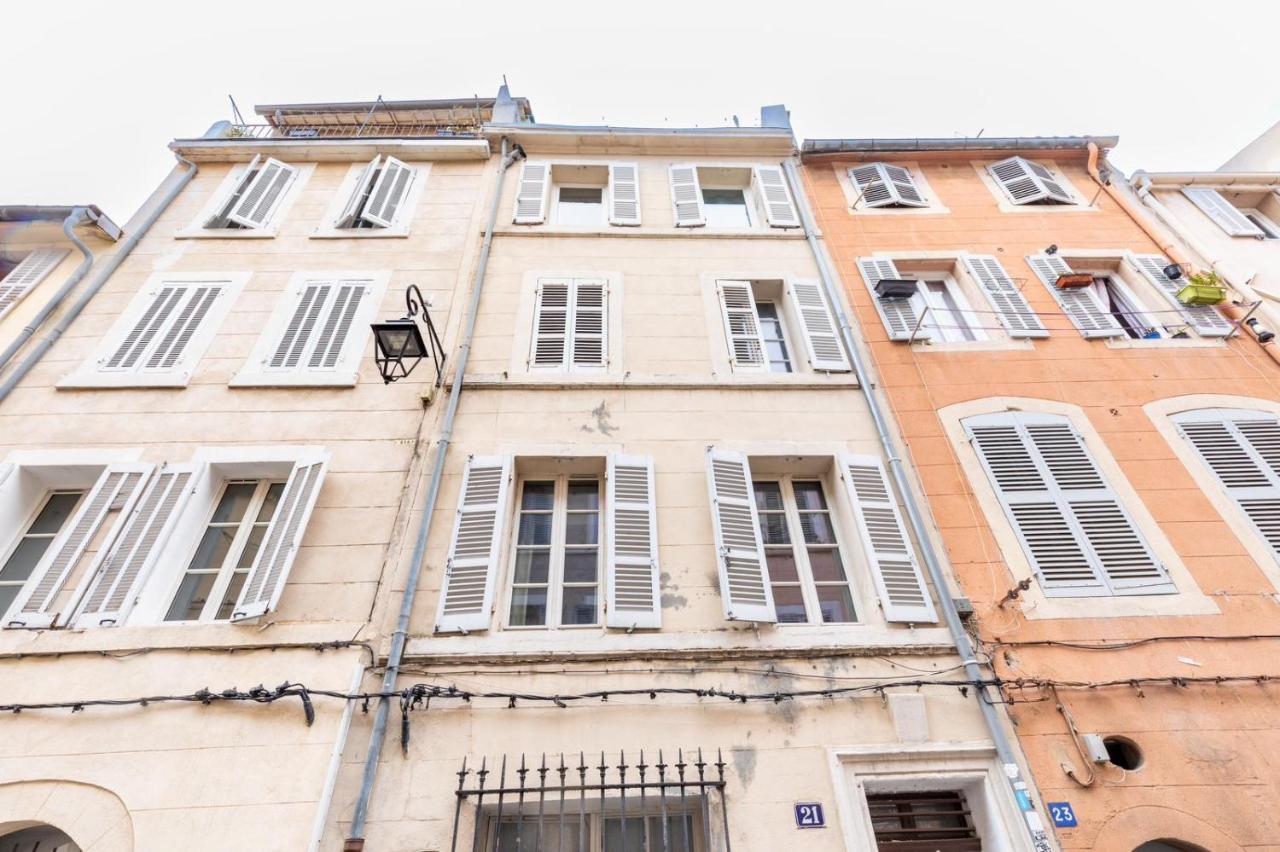 Coquet Appartement Typique Du Panier Marseille Exterior photo